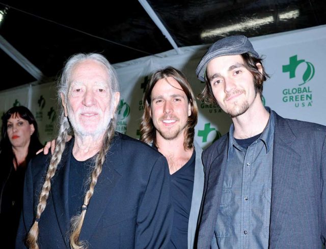 Willie Nelson and sons