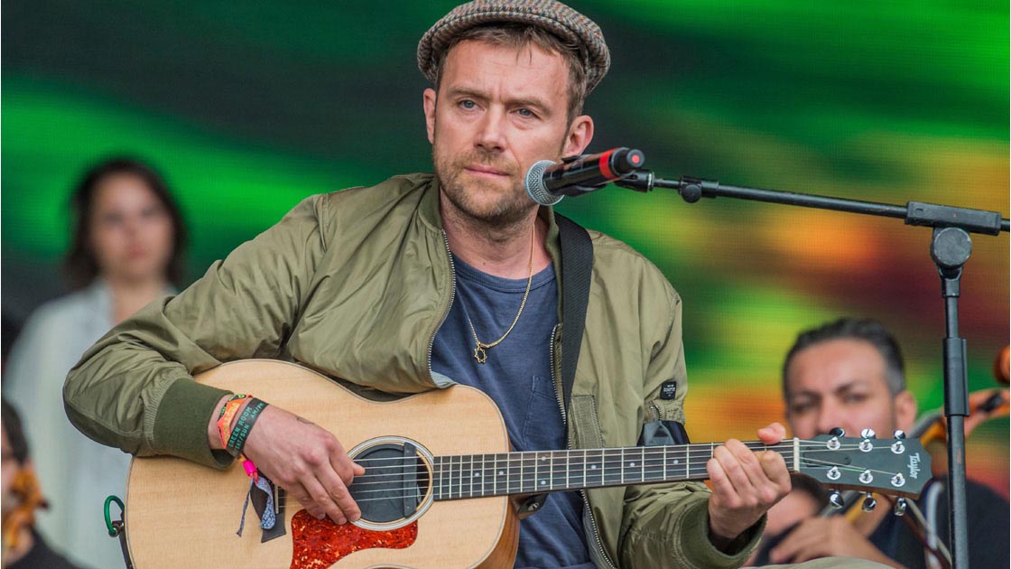 Watch Damon Albarn Perform Royal Morning Blue On Jimmy Kimmel