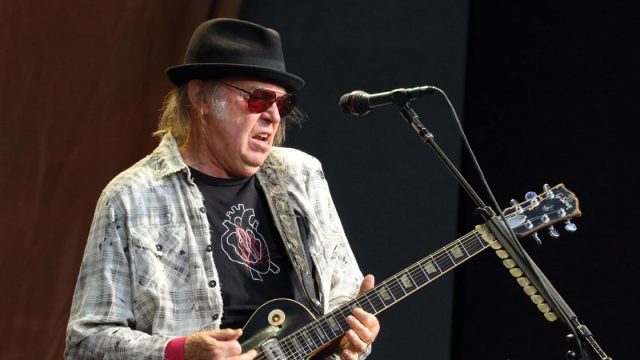 Neil Young Returns To Stage