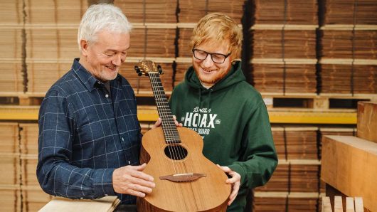 Ed Sheeran Customised Guitar Raises £52,765 For Charity