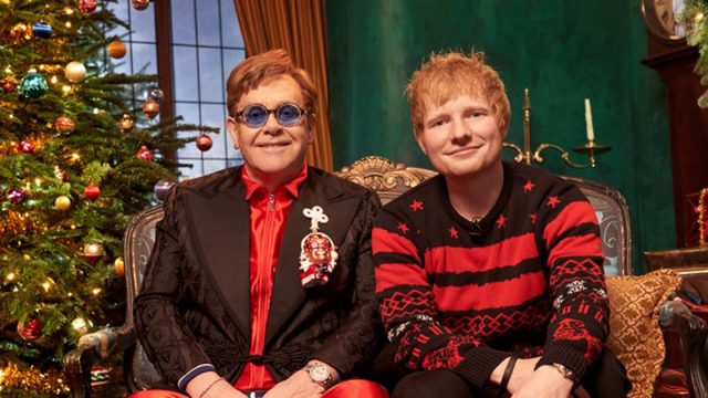 Ed Sheeran Elton John Merry Christmas Debuts No 1