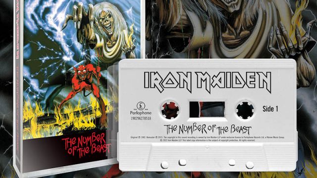 Iron Maiden Number Of The Beast Cassette