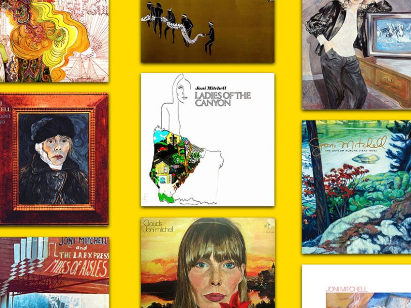 17 Joni Mitchell Paintings And Self-Portraits Used As Album Covers