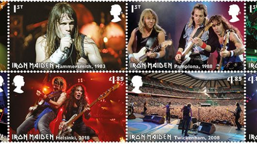 Iron Maiden Celebrated With Set Of Royal Mail Stamps