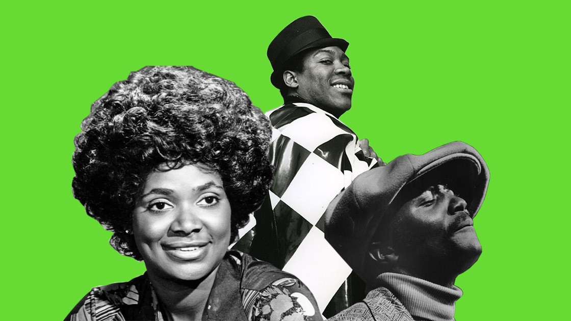 Left to Right: Carla Thomas, Arthur Conley and Donny Hathaway
