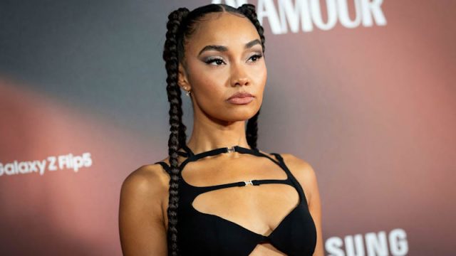 Leigh-Anne Pinnock poses for photographers upon arrival at the Glamour Women of the Year Awards 2023 on Tuesday, Oct. 17, 2023 in London