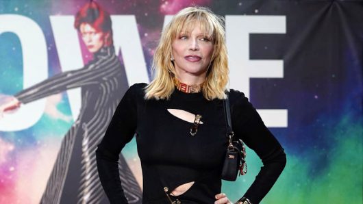 Courtney Love Appears On Stage With Green Day Side Project
