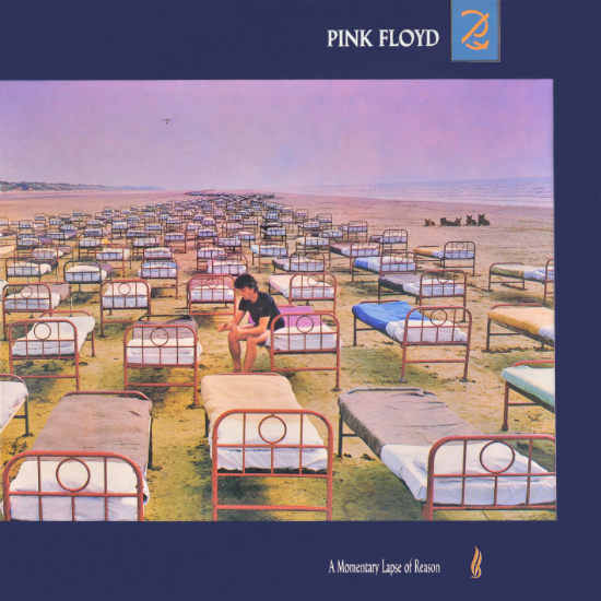 Pink Floyd A Momentary Lapse of Reason (1987) album cover.