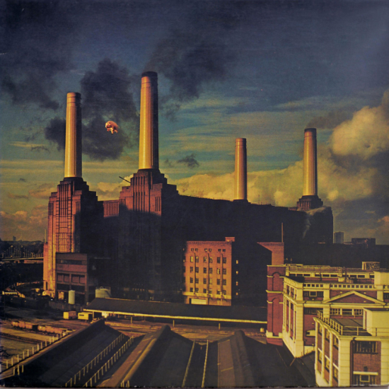 Pink Floyd Animals album cover.